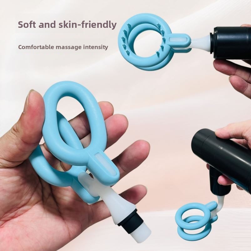 Home Appliances - Weicher Silikon-Ersatzadapter in L-Form für Massagegeräte