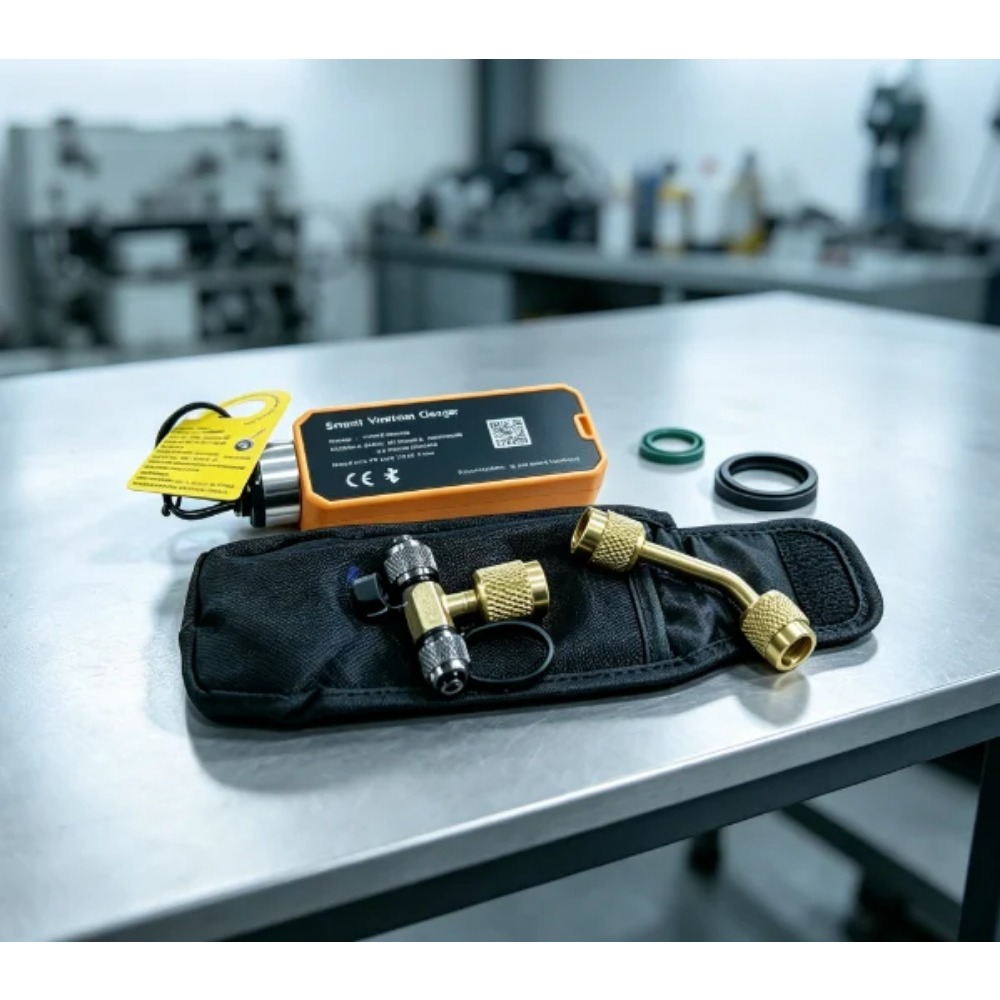 Air Conditioners - Digitaler Mikron-Vakuumtester Tragbares Hochpräzises Vakuummessgerät für