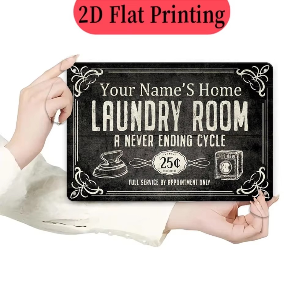 Wäscheschild mit individuellem – Laundry Bewertung und Preis