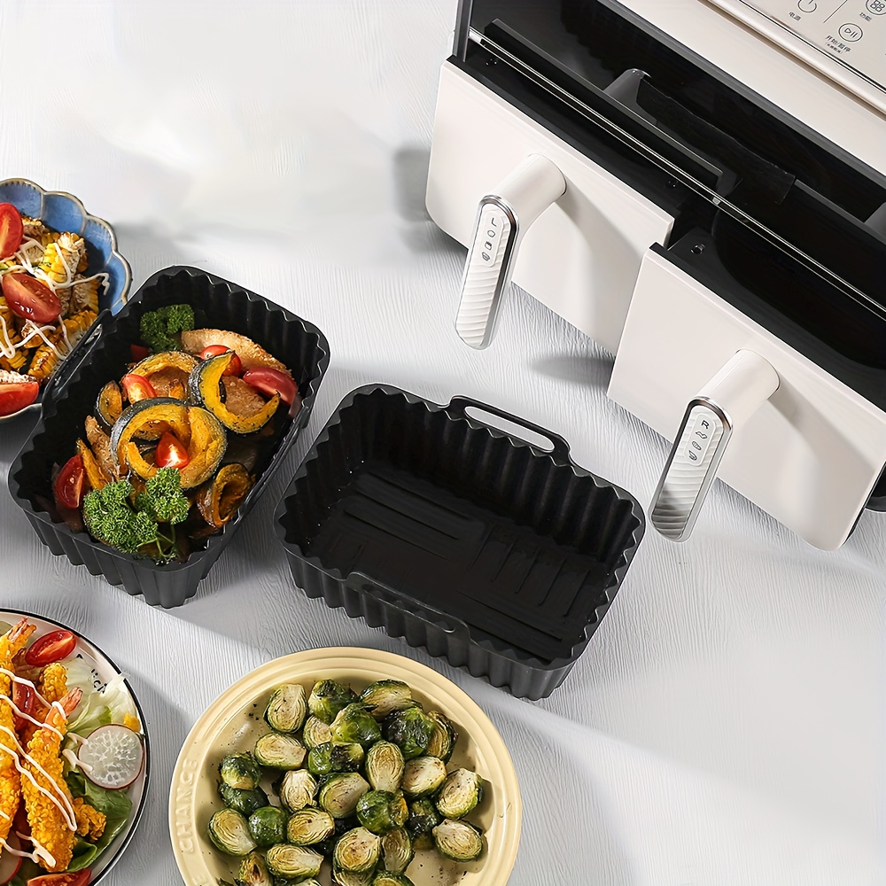 2 Stück Silikon-Topf für Heißl – Air Fryer Silicone Pot Liner Bewertung und Preis
